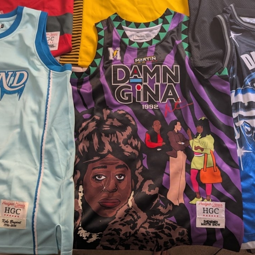Jersey Lot (25 Jerseys) Headgear Classics, Kobe, Kanye, Travis Scott, ASAP Rocky